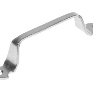 Ручка-скоба 80 мм "Техно", белый цинк STARFIX