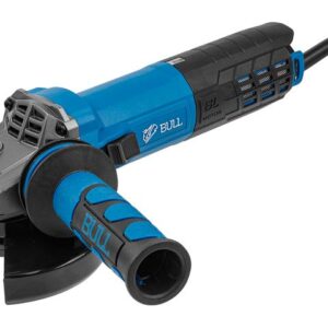 Одноручная углошлифмашина BULL WS 1216 в кор. БЕСЩЕТ., 125 мм, 1600 Вт, плав. пуск., конст. эл., 4 м