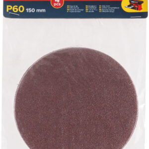 Шлифлист 150мм P60 без отв. 4 шт. для станка WORTEX GM 1528