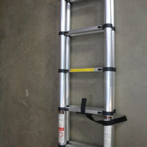 Лестница телескопическая 2-х секц. алюм. 156/320см, 2х5 ступ. 11,1кг STARTUL (ST9733-032) уцененны