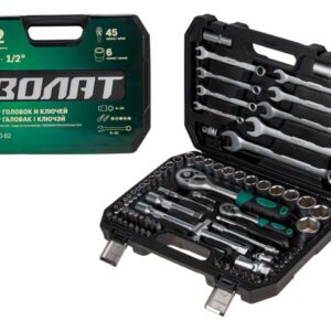 Набор головок и ключей 82пр. ВОЛАТ