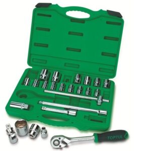 Набор головок 1/2" 8-32мм 24предм. 12гр. TOPTUL