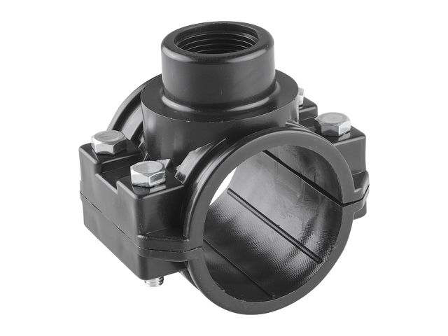 Хомут 90 х 1" вн. (для ПЭ труб), AV Engineering