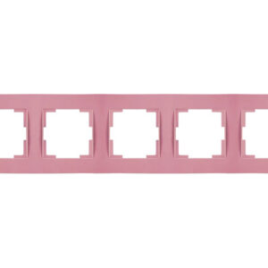 Рамка 5-ая горизонтальная розовая, RITA, MUTLUSAN