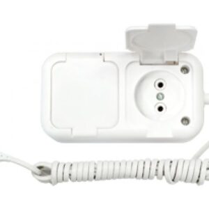 Удлинитель-шнур 3,5м (2 роз., 1.5кВт, б/з, ПВС 2x0,75) Bylectrica