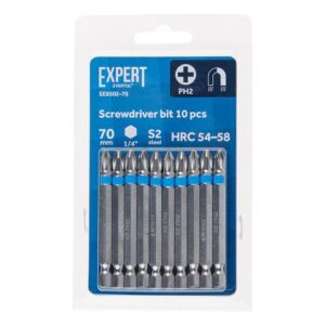 Насадка крестообразная PH2 70мм 10шт EXPERT STARTUL (SE8502-70)