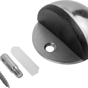 Упор дверной d-45мм круглый мат. xром STARFIX