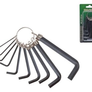 Набор ключей шестигр. 1,5-10мм 10шт коротк. ВОЛАТ