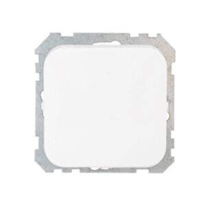 Выключатель 1 клав. (cкрытый, 6А) белый, Гармония, BYLECTRICA