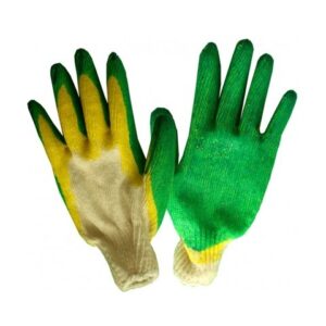 Перчатки х/б, латексное покрытие (двойной облив), 13 класс (мин. риски)