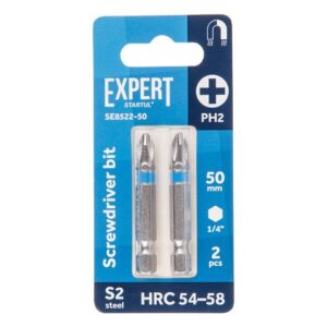Насадка крестообразная PH2 50мм  2шт EXPERT STARTUL (SE8522-50)