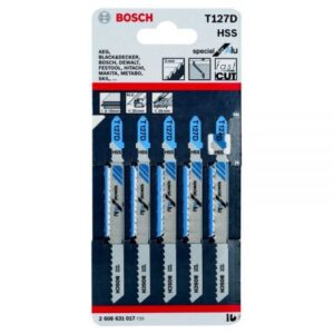 Пилка лобз. по алюминию T127D (5 шт.) BOSCH
