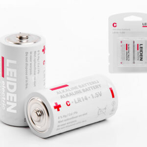 Батарейка C LR14 1,5V alkaline 2шт. LEIDEN ELECTRIC