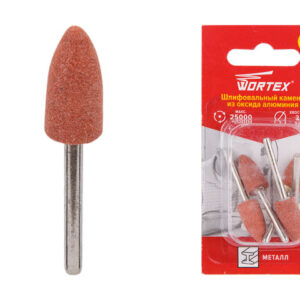 Шлифовальный камень из оксида алюминия 9.5 мм WORTEX
