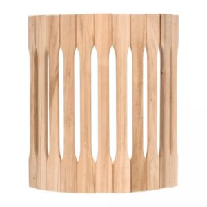 Абажур настенный, угловой, 31х10х27 см, липа, "Hot Pot"