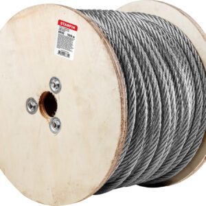 Трос стальной, оцинк. М10 DIN 3055 (бухта 100 м) STARFIX