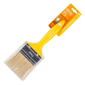 Кисть плоская 3"-75мм смеш. щетина (лаки) STARTUL MASTER