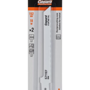 Пилка сабельная по металлу S711EF (2 шт.) GEPARD