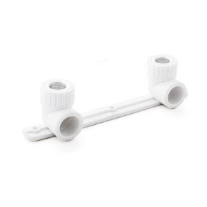 Колено ПП комб.под смеситель вн. 20х1/2", бел. РТП