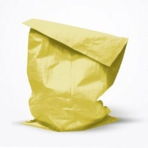 Мешок полипропилен. усиленный для мусора 70x110см (желтый)