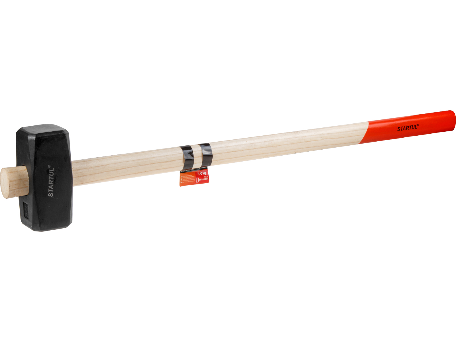 Кувалда 5,0кг с дер. рукояткой STARTUL STANDART (ST2400-50)