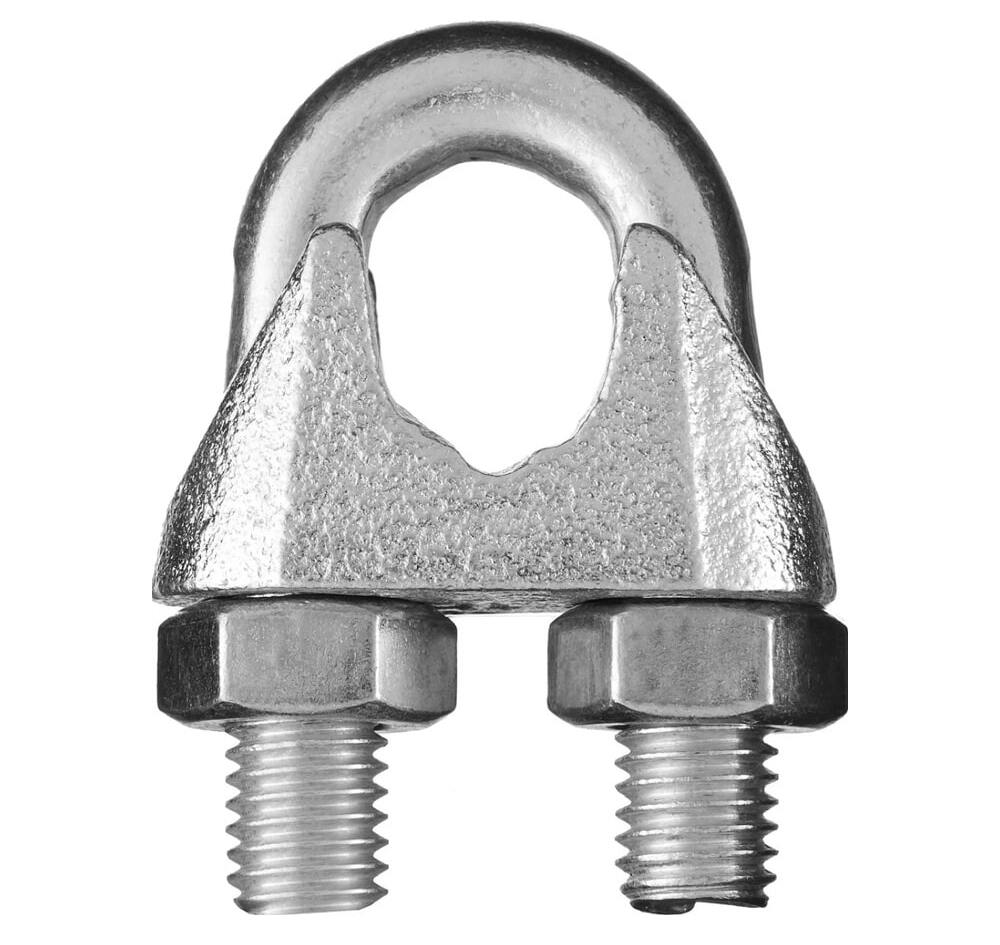 Зажим для троса М6, нерж.сталь (А4), DIN 741 (100 шт в уп.)