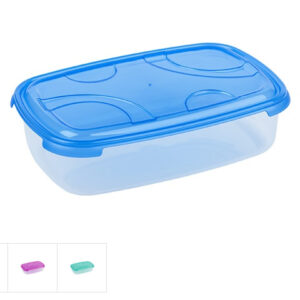 Контейнер пласт.прямоуг. 1.0 л, с крышкой, Frigo Plus, DRINA