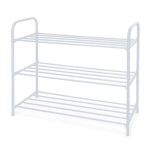 Этажерка для обуви Ника комфорт 3-х секционная, 590х330х790 мм, серый матовый, NIKA