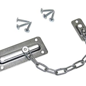 Цепочка дверная 100 мм, белый цинк STARFIX