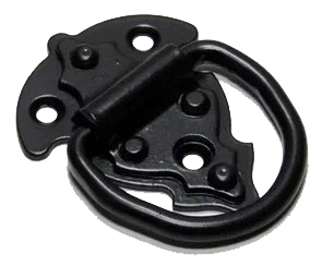 Ручка "Кольцо" 50 мм, черн.мат.  STARFIX