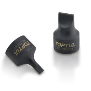 Головка 1/4" с насадкой шлицевой 4,5мм SNCM+V TOPTUL