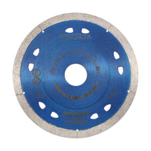 Алмазный круг 125х22 мм по керамике сплошн.ультратонкий  HILBERG