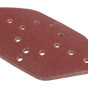 Шлифлист 208х110мм дельта Р80 WORTEX для виброшлифмашины Wortex SS 1920