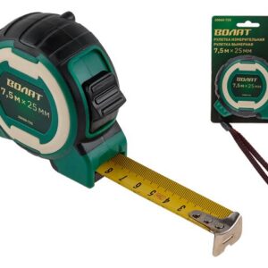 Рулетка  7,5м/25мм двухкомпон. корп. ВОЛАТ