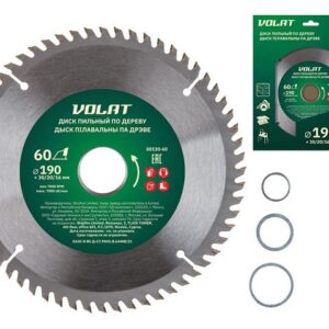 Диск пильный 190х30/20/16 мм 60 зуб. по дереву ВОЛАТ