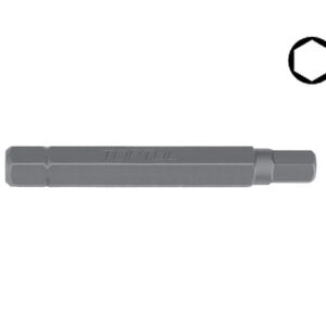 Насадка шестигранник 12мм удлиненн. 75mm TOPTUL