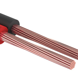 Кабель акустический ШВПМ 2х0,75 мм2 красно-черный (бухта 100 м) PROconnect