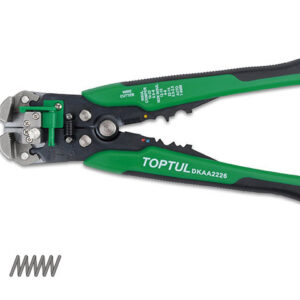 Клещи для обжимки клемм и снятия изоляции усиленные 205мм TOPTUL