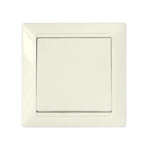 Выключатель 1 клав. (cкрытый, 10А) бежевый, Стиль, Bylectrica