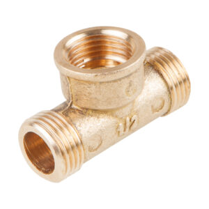 Тройник 1/2" нар.-вн.-нар., Цветлит