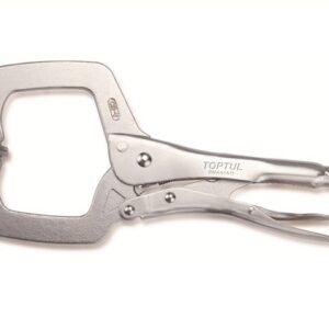 Зажим-струбцина c поворотными упорами 280мм TOPTUL