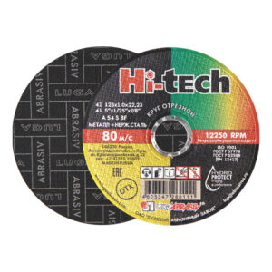 Круг отрезной 150х1.6x22.2 мм для металла HI-TECH LUGAABRASIV