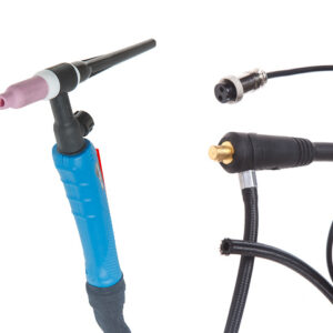 Горелка сварочная TIG WGT-17V (4м, 150А, разъем 10-25, вентиль) SOLARIS