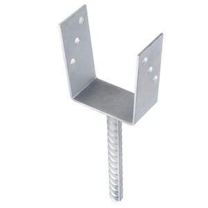 Основание столба анкерное тип U 80х325х120 мм STARFIX