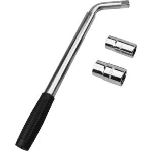 Вороток Г-образный 1/2" телескоп. 310-470мм с головками ВОЛАТ