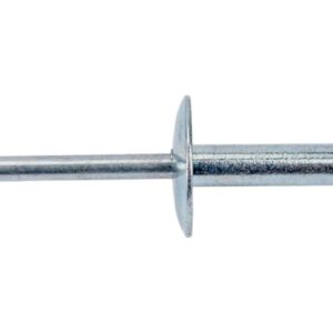 Заклепка вытяжная с увеличенным полем 4.8х21х16 мм сталь/сталь, цинк (5000 шт в коробе) STARFIX