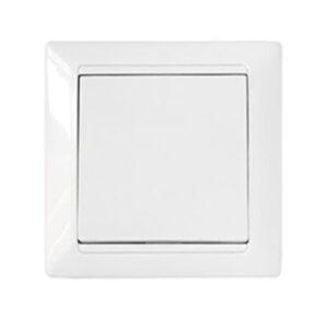 Выключатель 1 клав. (cкрытый, 10А) белый, Стиль, Bylectrica