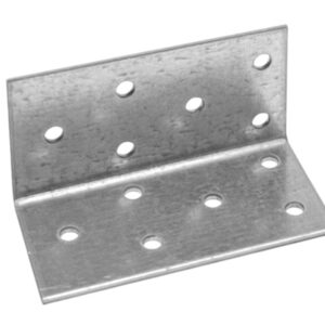 Уголок крепежный равносторонний 80х40х40 мм KUR белый цинк STARFIX