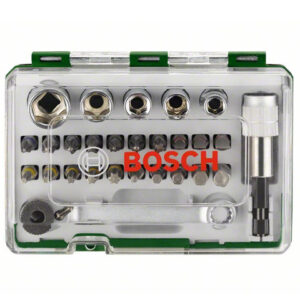 Набор бит/торц.ключей с ключом-трещоткой 27шт BOSCH