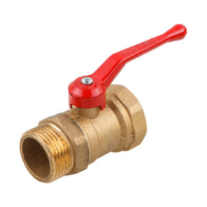 Кран шаровый стандарт. 3/4" нар.-вн. ручка PN1,6 МПа, 11Б27п7, Цветлит